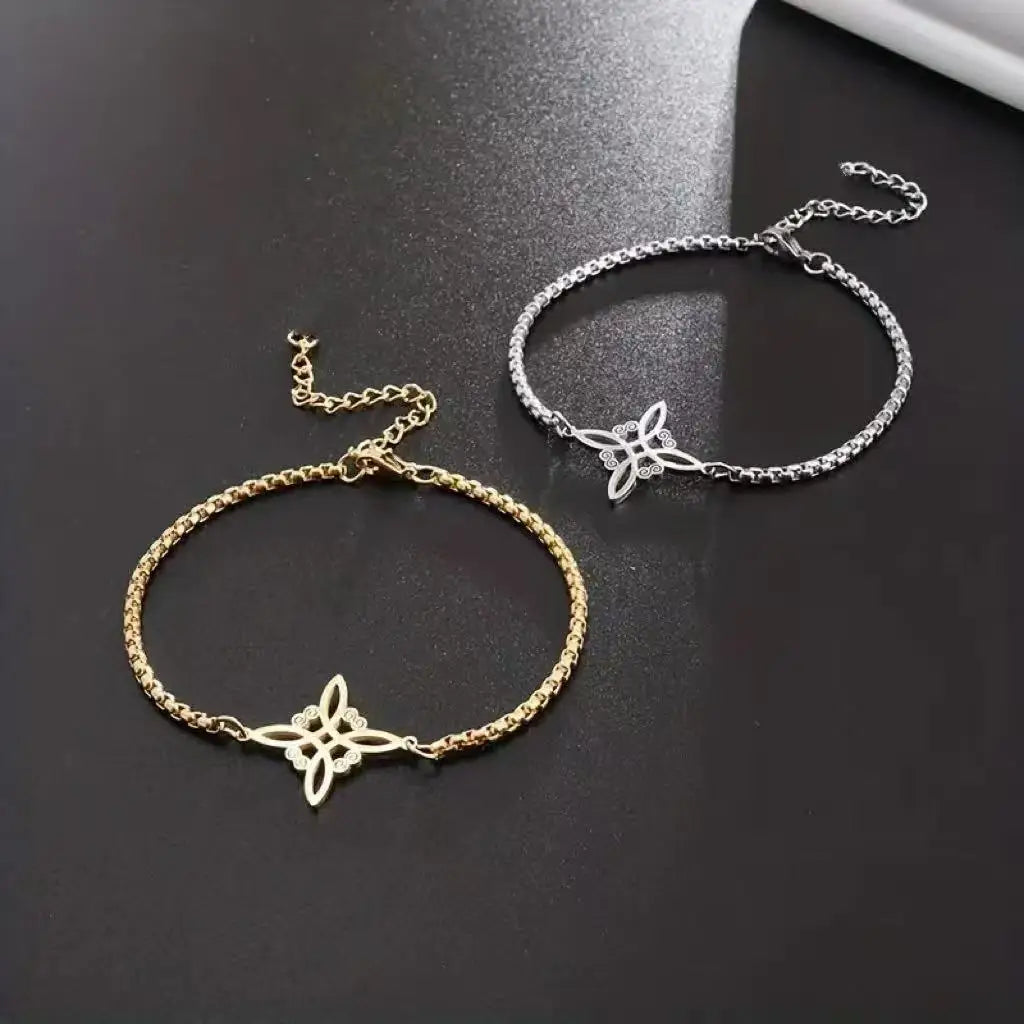 European and American unique hand chain, Witch's Knot Hand Chain.