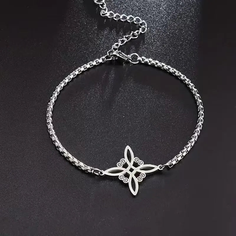 European and American unique hand chain, Witch's Knot Hand Chain.