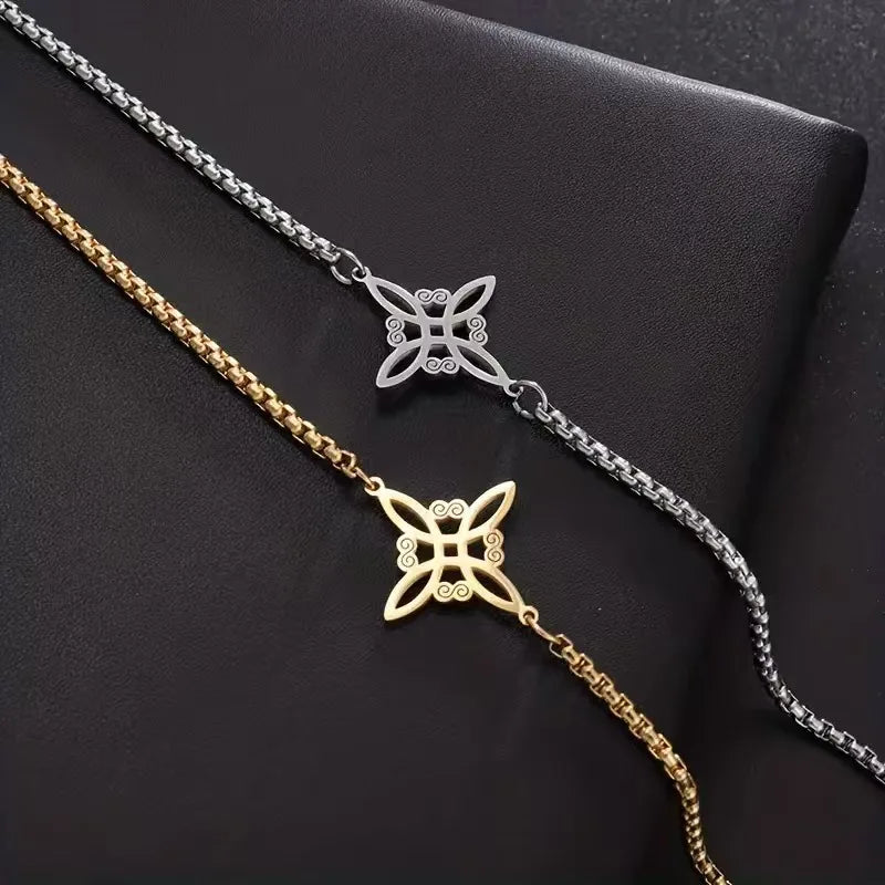 European and American unique hand chain, Witch's Knot Hand Chain.